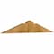 Ekena Millwork Portland Rough Sawn Timber Gable Bracket, Western Red Cedar, 48"W x 8"H x 2"D x 6"F, 4/12 Pitch GBW048X08X0206POR00RWR - alternate 2